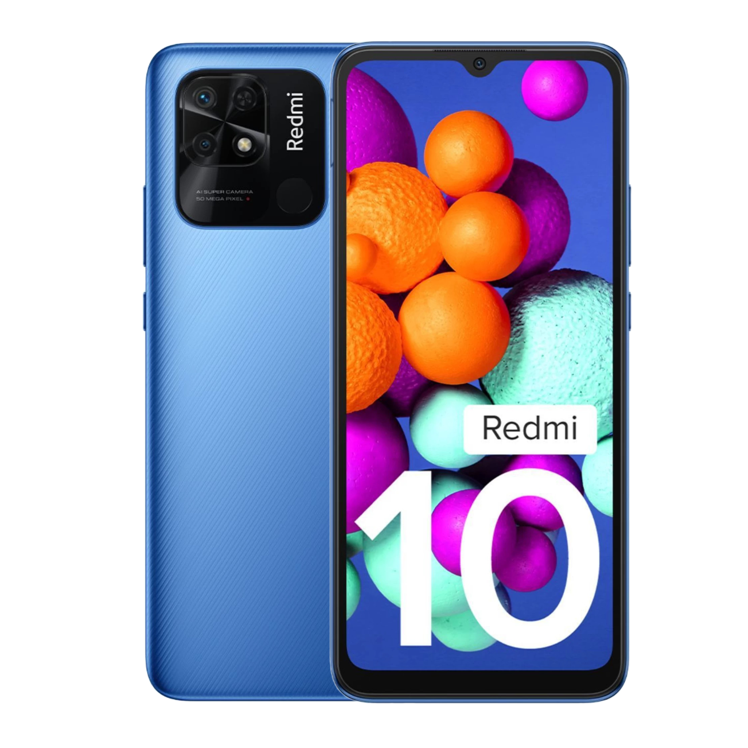 Buy Redmi 10 (4GB RAM, 64GB, Pacific Blue) Online - Croma